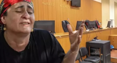 Yüksel Güran'ın kız kardeşi salondan çıkarken ablasına böyle bağırdı