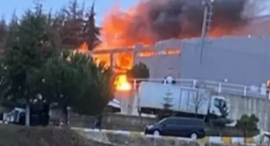 Balıkesir'de patlayıcı üretilen fabrikada patlama