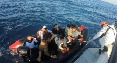 Çanakkale açıklarında göçmen operasyonu