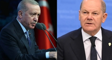 Erdoğan Almanya Başbakanı Scholz ile görüştü