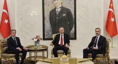 Erdoğan Blinken'ı kabul etti