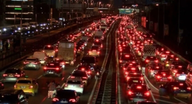 İstanbul'da trafik çilesi