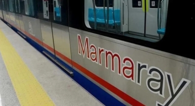 Marmaray'da seferler durduruldu