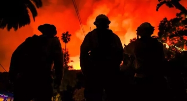 ABD'ye felaketi yaşatan yangında bir ilk