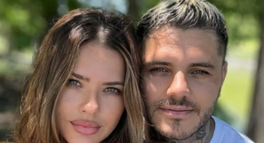 Icardi yeni sevgilisiyle kucak kucağa poz verdi