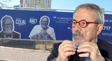 Kayseri'de asılan afiş Naci Görür'ü çileden çıkardı