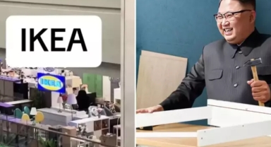 Kuzey Kore'de sahte IKEA mağazası açıldı