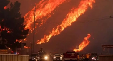 Los Angeles'ta yeniden yangın çıktı