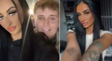 Önce boğdu sonra üzerine benzin döküp yaktı