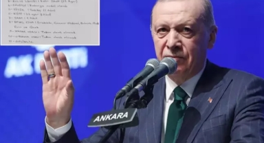 Sosyal medyaya düşen liste Erdoğan'ı sinirlendirdi 