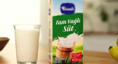 Sütlerin içinden su çıktı 