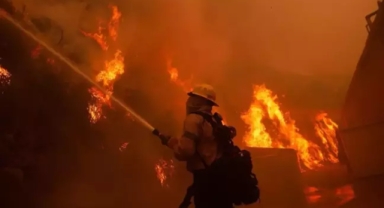 Ülkeyi ayağa kaldıran yangın 