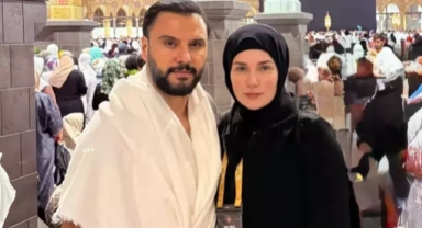 Alişan eşi Buse Varol ile Umre'ye gitti
