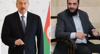 Aliyev'den Suriye Cumhurbaşkanı Şara'ya çağrı
