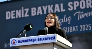 Antalya'nın Muratpaşa ilçesinde  Deniz Baykal Spor Kompleksi, İkinci Yıldönümünde Açıldı