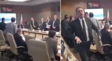 Bakan Ersoy gelmeyince salonu terk ettiler