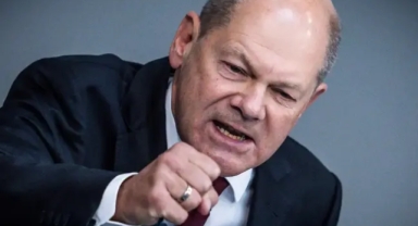 Başkan Olaf Scholz Trump'a meydan okudu 