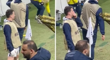 Derbi öncesi tansiyonu zirve yaptıracak görüntü