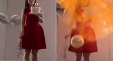 Doğum günü partisinde akılalmaz olay!