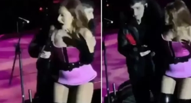 Hadise'nin konserinde korku dolu anlar