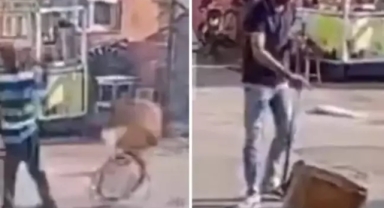 Bahşiş alamayınca davulunu parçaladı