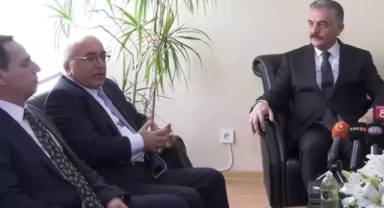 Bayramlaşma ziyaretinde 'İmamoğlu' atışması 