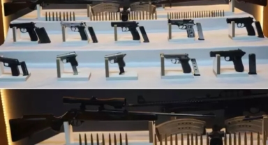 Bunlar kargo şirketinin aracından çıktı