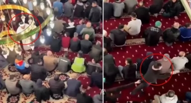 Camide siyasi tartışma!