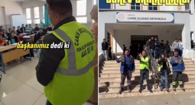 Çocuklar oyun alanı istedi Belediye bank hediye etti