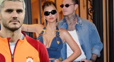 Icardi ve sevgilisinden havuz paylaşımı