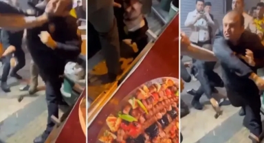 Kendilerini uyarmaya gelen polislere saldırdılar