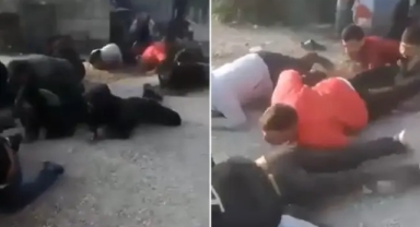 Lazkiye'de esirleri böyle süründürdüler