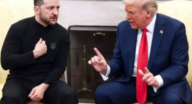 Trump Beyaz Saray'daki kavganın ardından saat verdi