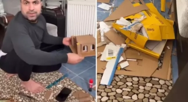 Bir baba çocuğuna verilen proje ödevine isyan etti