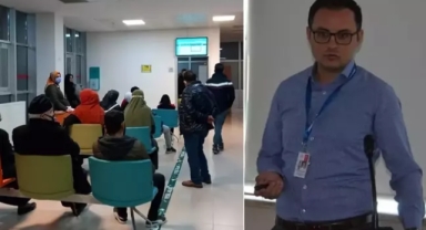 Devlet hastanesindeki skandal ihbarla ortaya çıktı