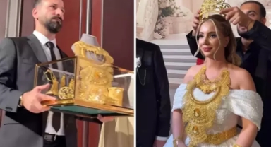 Fenomen düğününde altın yağdı 