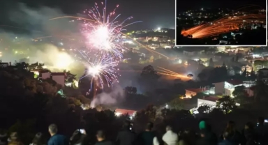 İki rakip cemaat roketlerle savaştı 