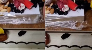 Kuruyemiş paketini açınca şoke oldu