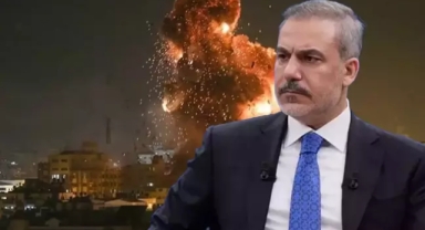 Suriye'ye saldıran İsrail'e Bakan Fidan'dan yanıt