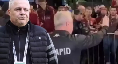 Taraftarların yüzüne baka baka istifa etti