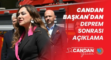 Tekirdağ Büyükşehir Belediye Başkanı Dr.Candan Yüceer: 