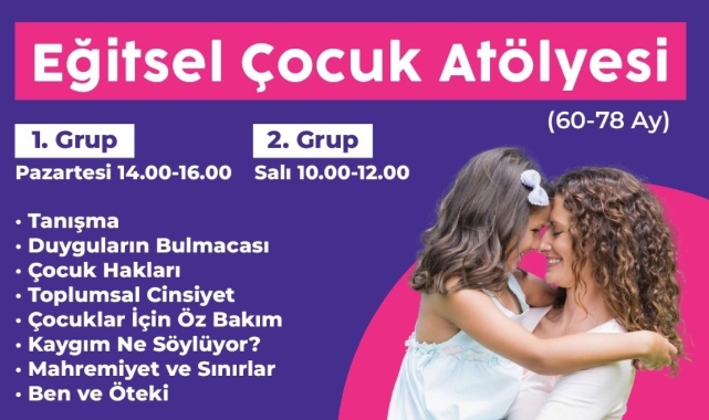 Tekirdağ’da Kadın ve Çocuklara Yönelik Atölye Çalışmaları Başlıyor