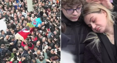 Volkan Konak'ın son yolculuğunda izdiham!