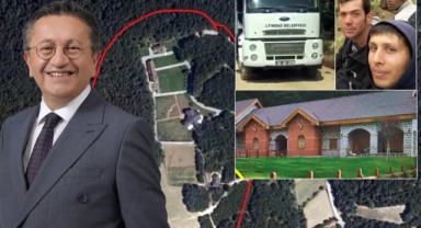 Belediye işçilerini kendi villasında çalıştıran başkan 