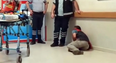 Bir babanın yıkılıp kaldığı an