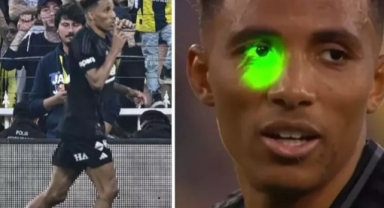 Fernandes'e lazer tutan taraftarın cezası belli oldu