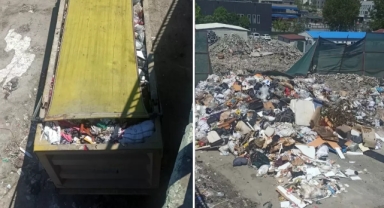 İlçenin göbeğinde rezalet