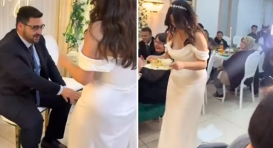 Kız isteme törenine gelinin yaptığı hata damga vurdu 