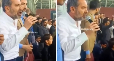 Olay anonsu belediye başkanı yapmış 