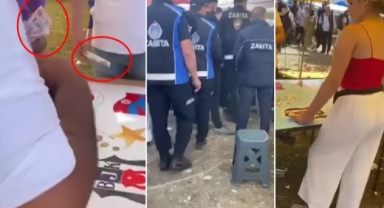 Terme'de skandal görüntüler